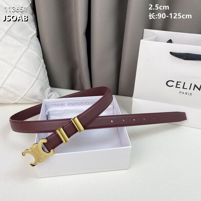 Celine Belt 25mm ID:20230814-50
